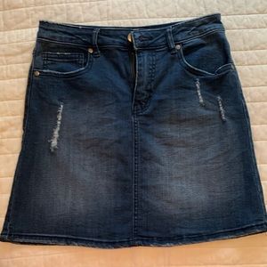 Denim skirt